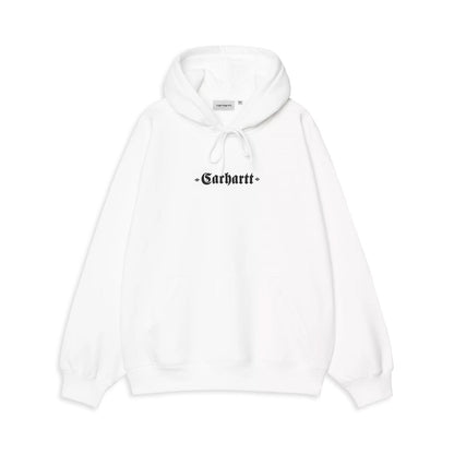 Carhartt WIP Hooded Greatest Hits Sweat White/Black  - I03441600AXX