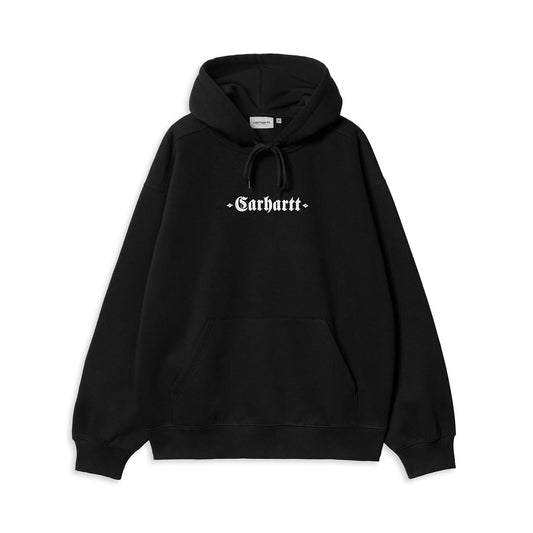 Carhartt WIP Hooded Greatest Hits Sweat Black/White  - I0344160D2XX