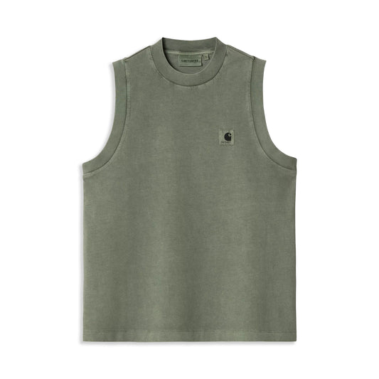 Carhartt WIP W Nelson A-Shirt Park garment dyed  - I0345141YFGD