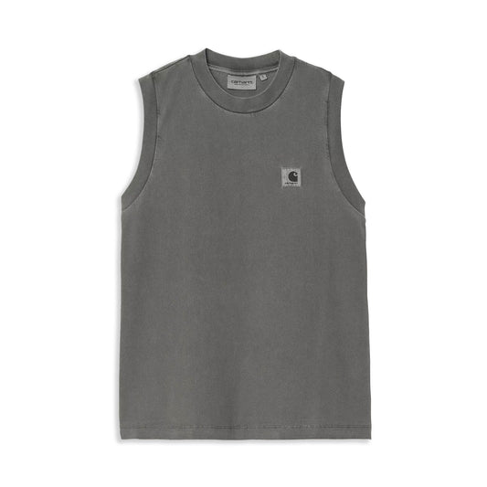 Carhartt WIP W Nelson A-Shirt Graphite garment dyed  - I03451487GD