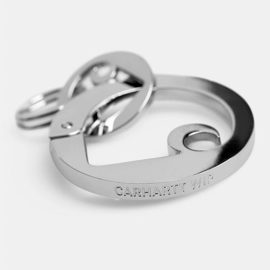Carhartt WIP Charms Carabiner Keychain Alloy Silver  - I03457995XX
