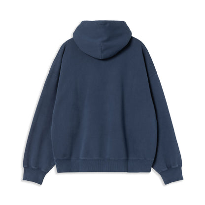Carhartt WIP Hooded Benton Sweat Jupiter garment dyed  - I034589VQGD