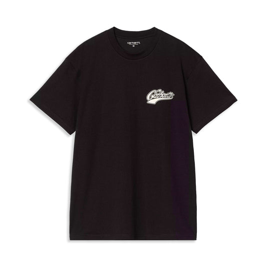 Carhartt WIP S/S Logo T-Shirt Black  - I03464389XX