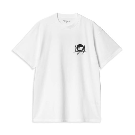 Carhartt WIP S/S Catalogue T-Shirt White/Black  - I03464400AXX