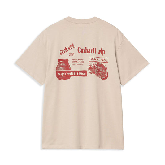 Carhartt WIP S/S Catalogue T-Shirt Fleur de Sel/Desire  - I0346442X6XX