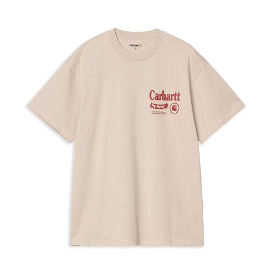 Carhartt WIP S/S Catalogue T-Shirt Fleur de Sel/Desire  - I0346442X6XX