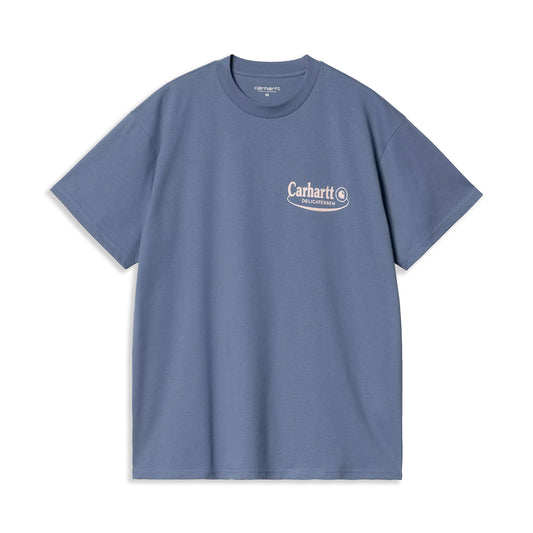 Carhartt WIP S/S Catalogue T-Shirt Blue Iris/Air Pink  - I0346442X7XX