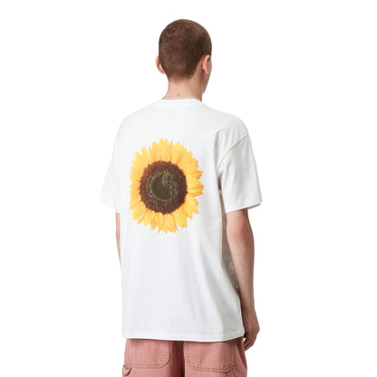 Carhartt WIP S/S Sunflower T-Shirt White  - I03466102XX