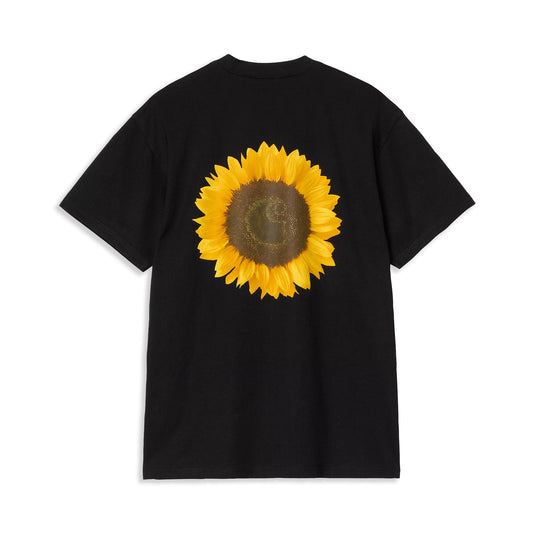 Carhartt WIP S/S Sunflower T-Shirt Black  - I03466189XX