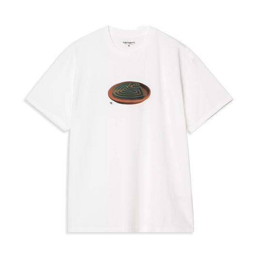 Carhartt WIP S/S Spiral T-Shirt White  - I03467002XX