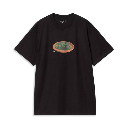 Carhartt WIP S/S Spiral T-Shirt Black  - I03467089XX