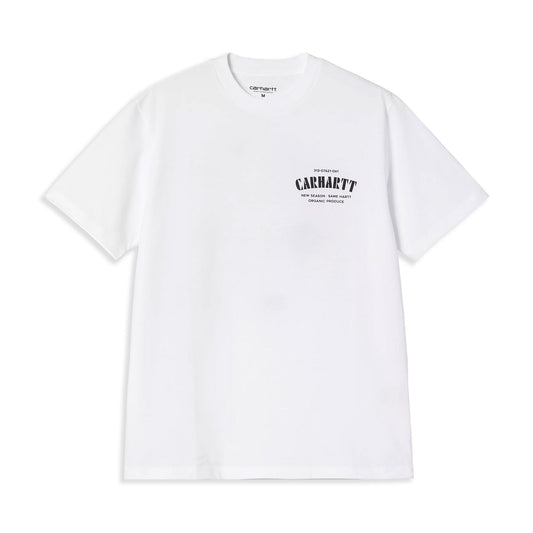 Carhartt WIP S/S Catalogue C Logo T-Shirt White  - I03476102XX