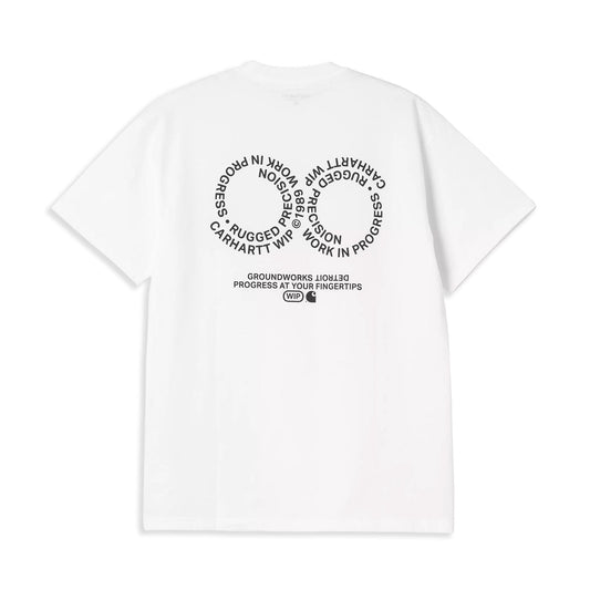 Carhartt WIP S/S Rotation T-Shirt White/Black  - I03477200AXX
