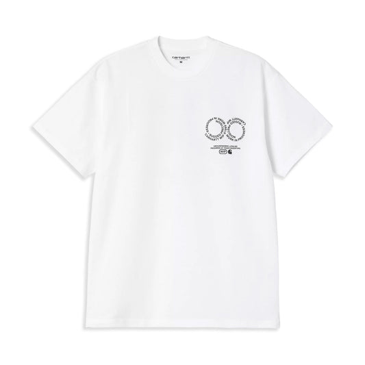 Carhartt WIP S/S Rotation T-Shirt White/Black  - I03477200AXX