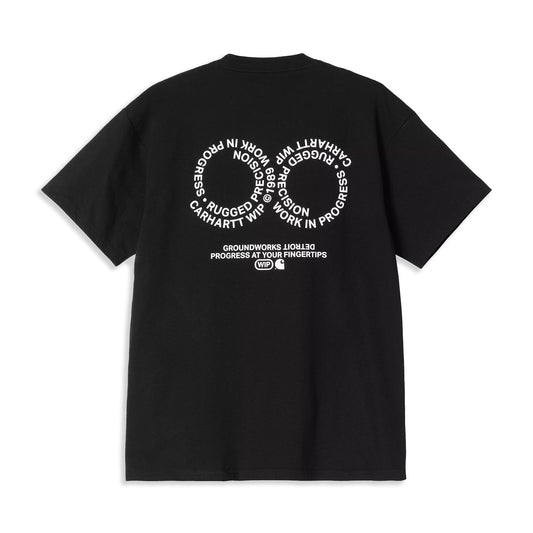 Carhartt WIP S/S Rotation T-Shirt Black/White  - I0347720D2XX