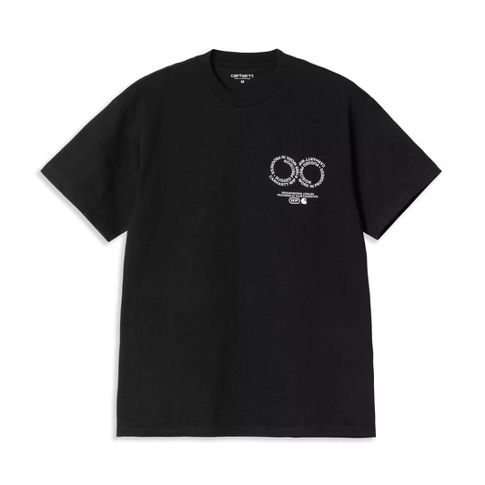 Carhartt WIP S/S Rotation T-Shirt Black/White  - I0347720D2XX
