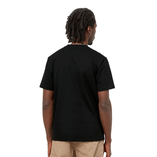Carhartt WIP S/S University Script T-Shirt Black/White  - I0348520D2XX