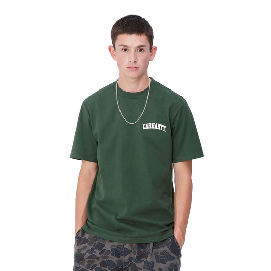Carhartt WIP S/S University Script T-Shirt Sycamore Tree  - I0348522DSXX