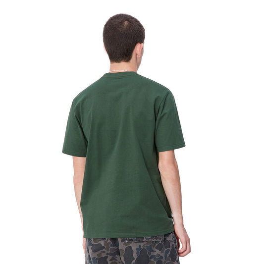 Carhartt WIP S/S University Script T-Shirt Sycamore Tree  - I0348522DSXX