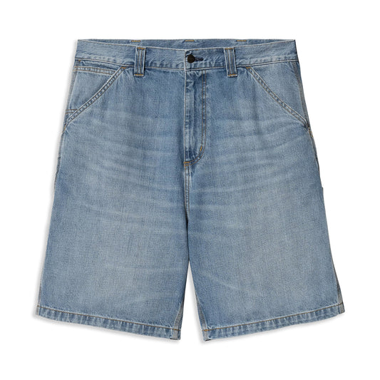 Carhartt WIP OG Single Knee Short Blue burst washed  - I03487201UR