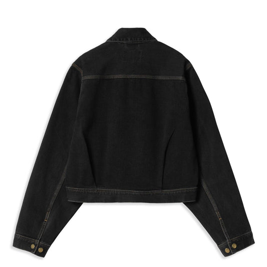 Carhartt WIP W Arca Jacket Black stone washed  - I0348748906