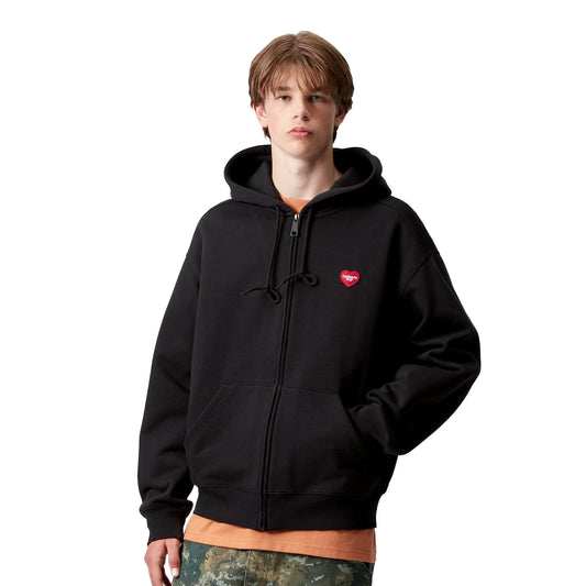 Carhartt WIP Hooded Heart II Hartt Sweat Jacket Black