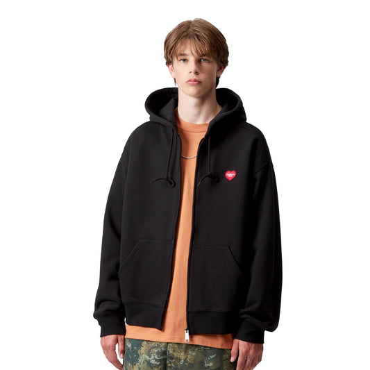 Carhartt WIP Hooded Heart II Hartt Sweat Jacket Black