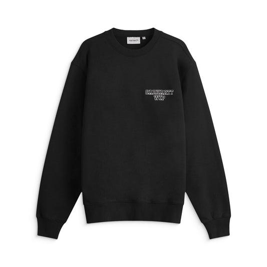 Carhartt WIP Alumni Sweat Black  - I03519089XX
