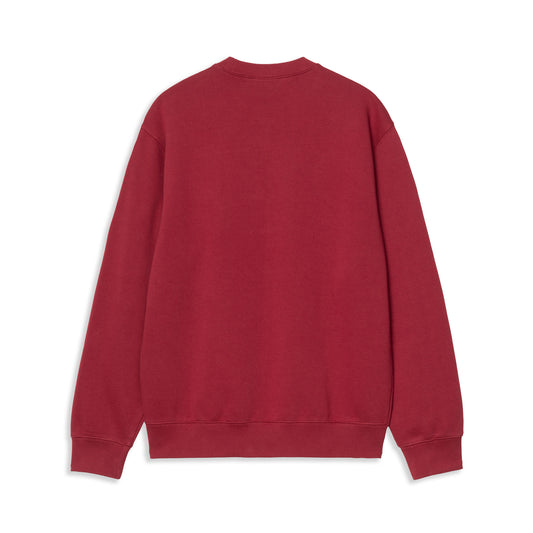 Carhartt WIP Alumni Sweat Scarlet  - I035190H8XX