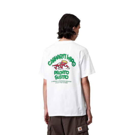 Carhartt WIP S/S Pronto T-Shirt White  - I03519502XX