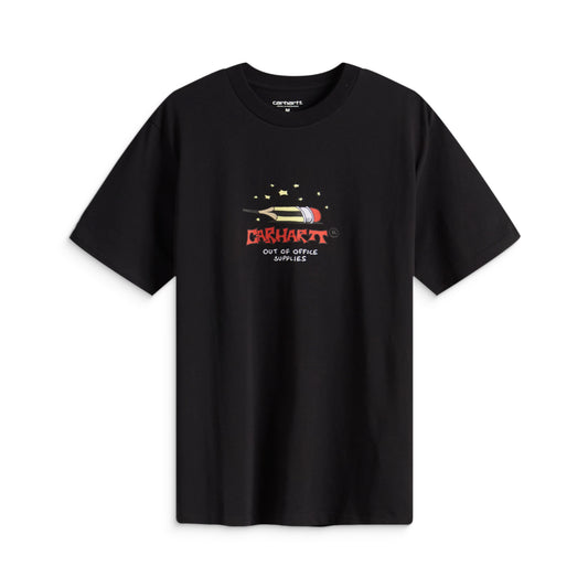 Carhartt WIP S/S Work Life Romance T-Shirt Black  - I03520189XX