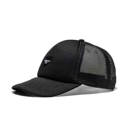 Carhartt WIP Heart Patch Trucker Cap Black