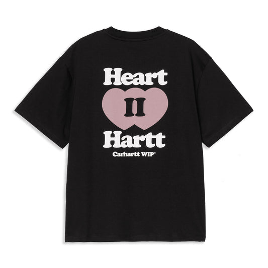 Carhartt WIP W S/S Heart II Hartt T-Shirt Black