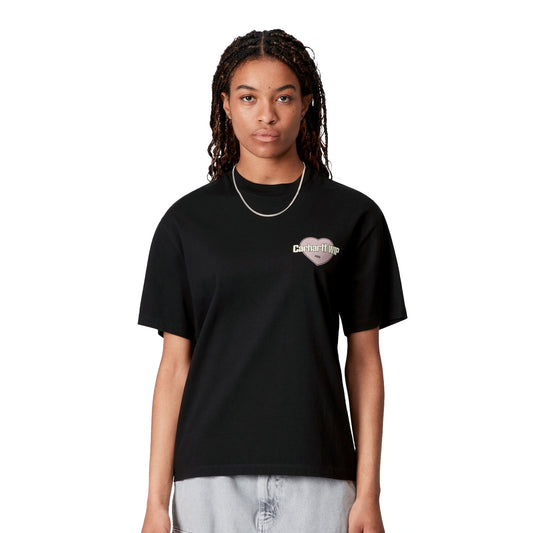 Carhartt WIP W S/S Growth T-Shirt Black stone washed