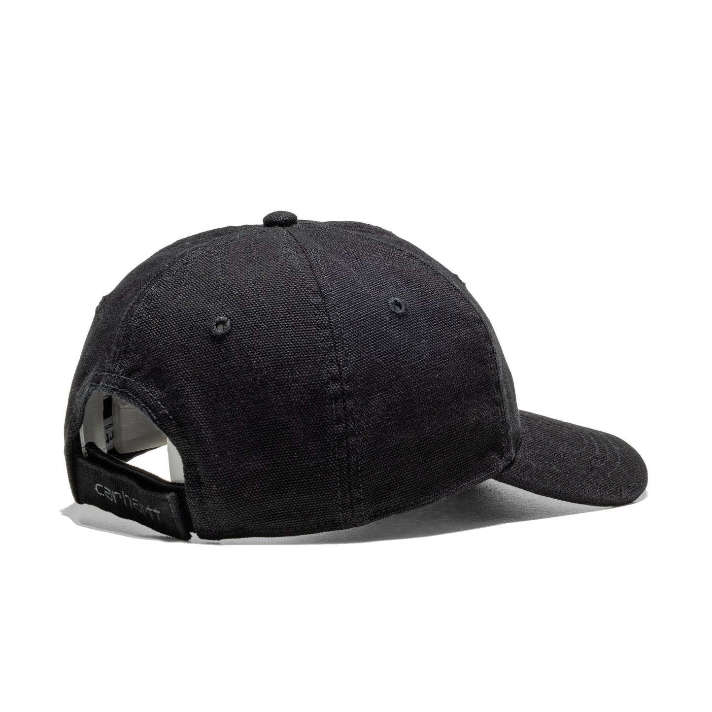 Carhartt WIP Selby Canvas Cap Black stone washed  - I0354148906
