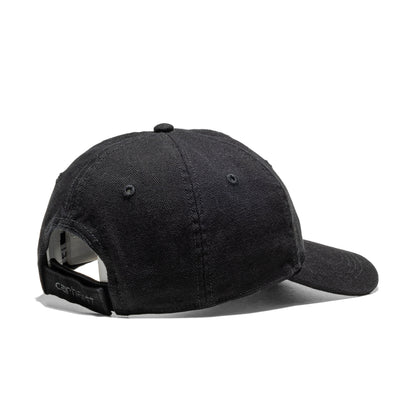 Carhartt WIP Selby Canvas Cap Black stone washed  - I0354148906