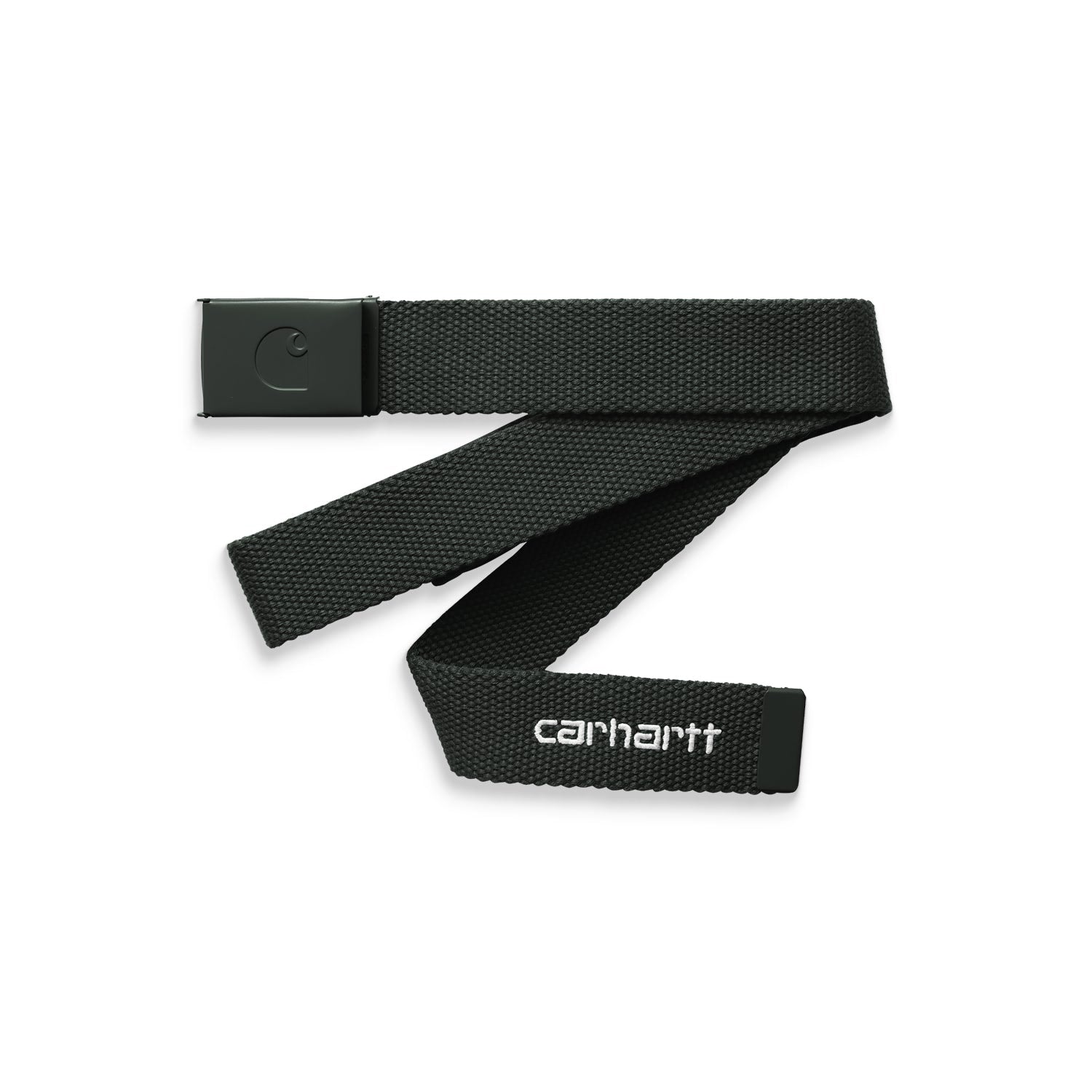 Carhartt WIP C-Logo Belt Tonal Raven/White  - I0354153Y9XX