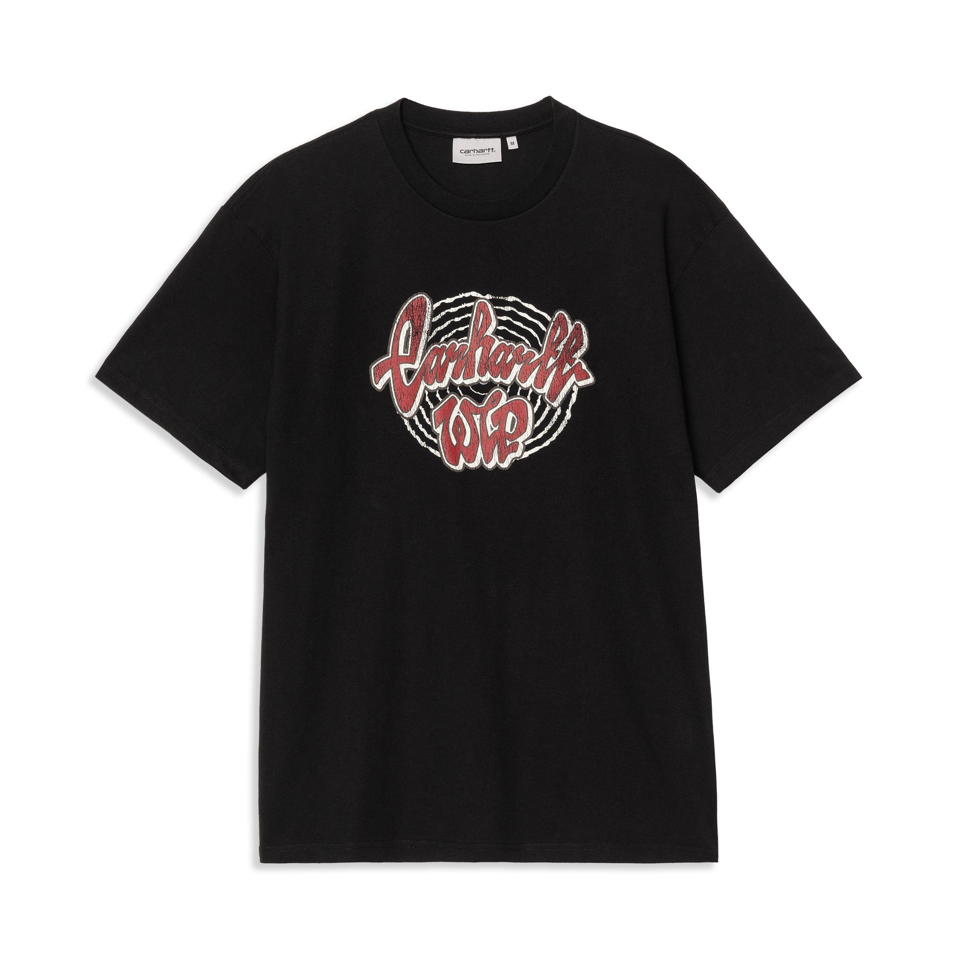 Carhartt WIP S/S Chedda T-Shirt Black heavy stone wash  - I0354288960