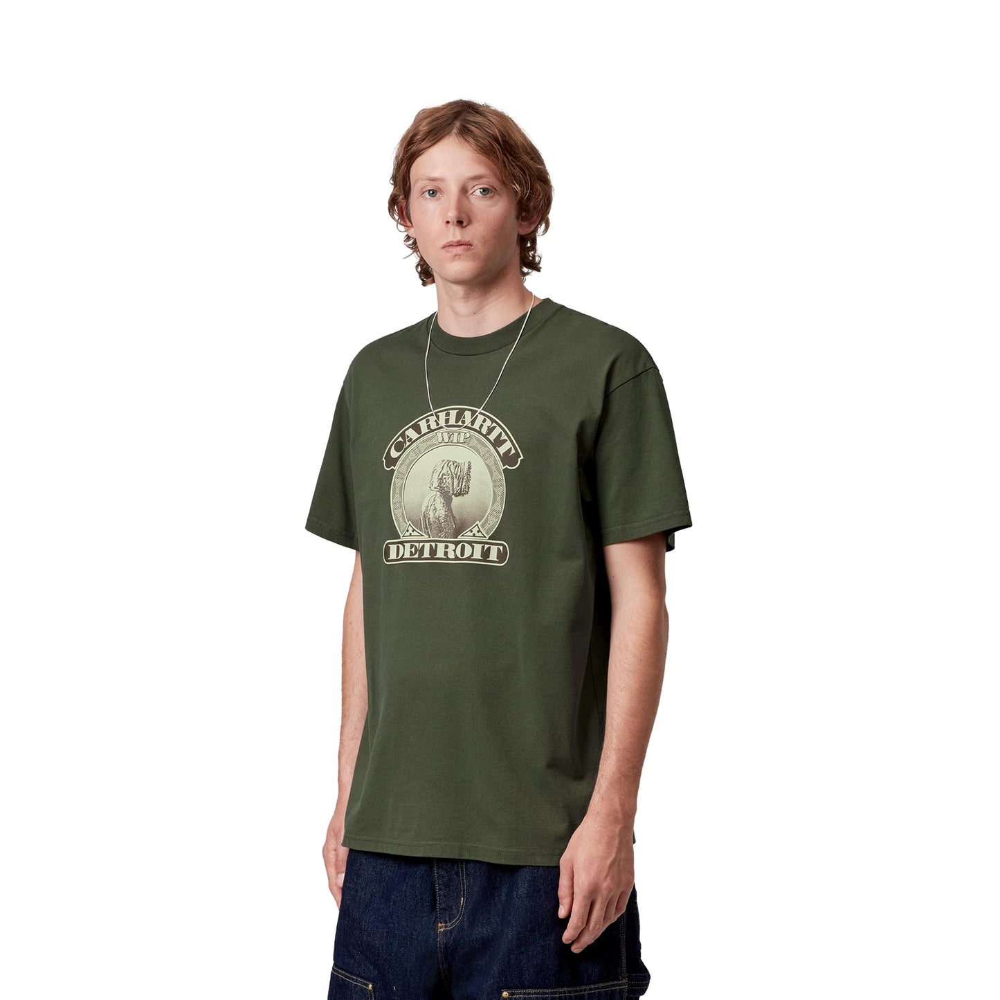 Carhartt WIP S/S Cold World T-Shirt Opuntia  - I0354312ZXXX