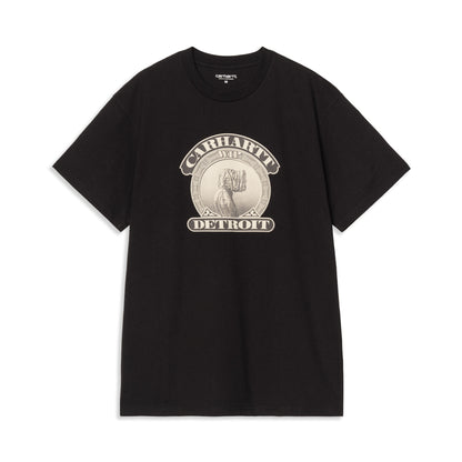 Carhartt WIP S/S Cold World T-Shirt Black  - I03543189XX