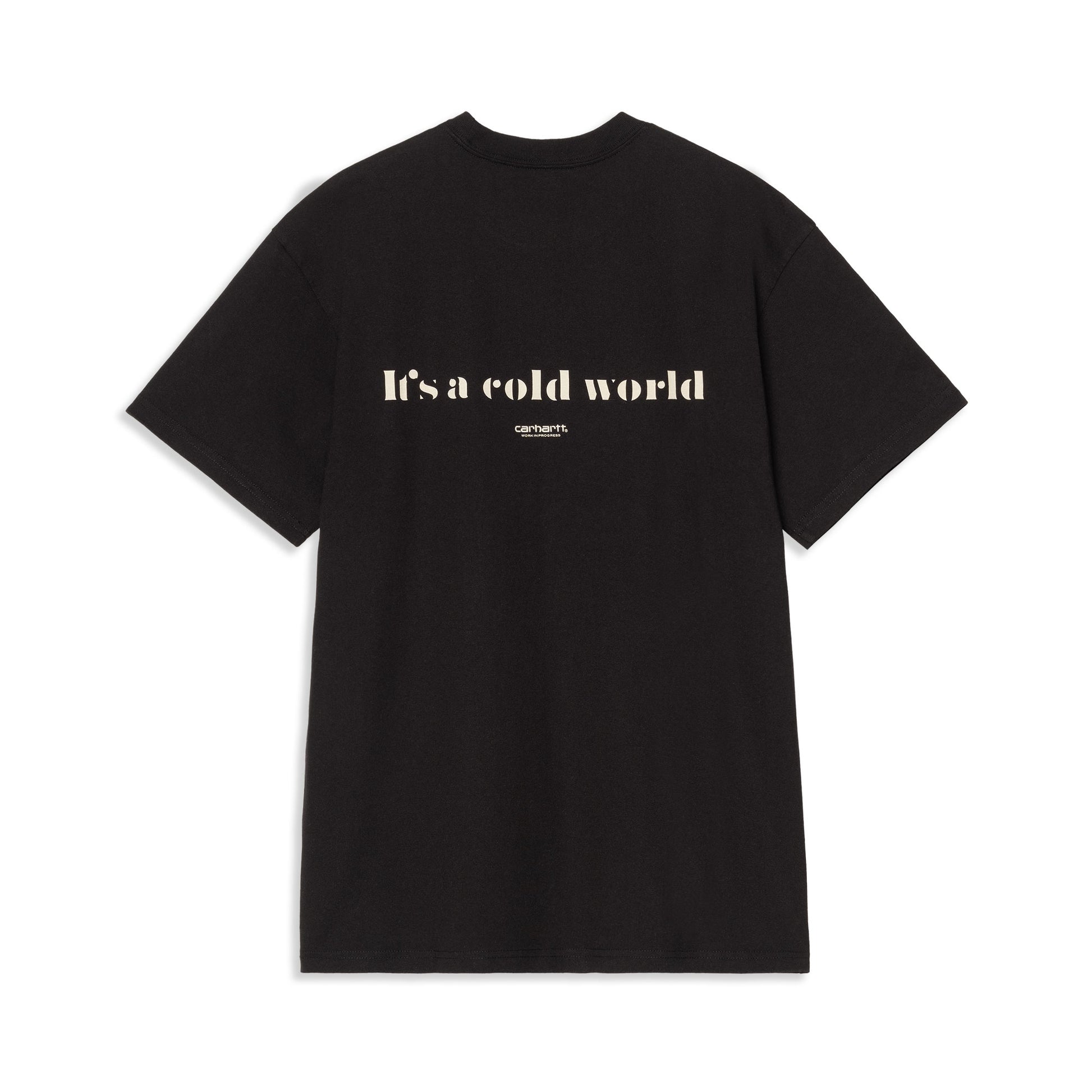 Carhartt WIP S/S Cold World T-Shirt Black  - I03543189XX
