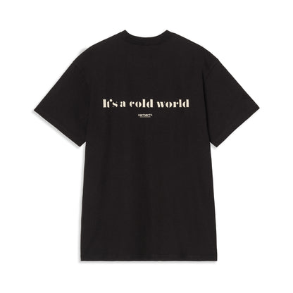 Carhartt WIP S/S Cold World T-Shirt Black  - I03543189XX