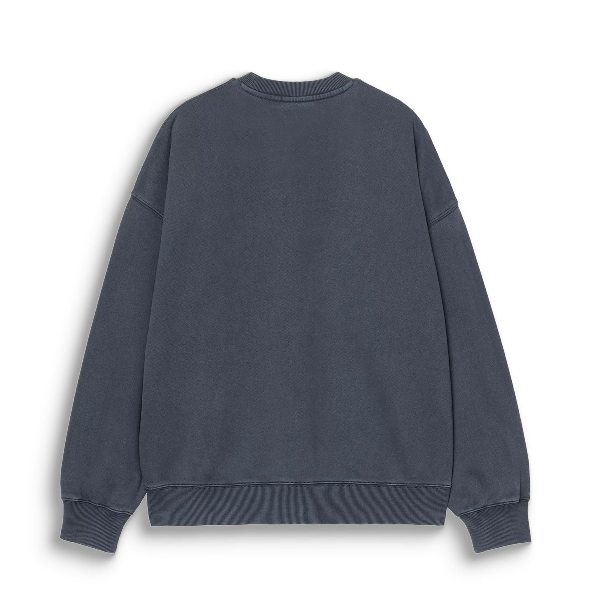 Carhartt WIP Benton Sweat Carbon garment dyed  - I0354363IWGD