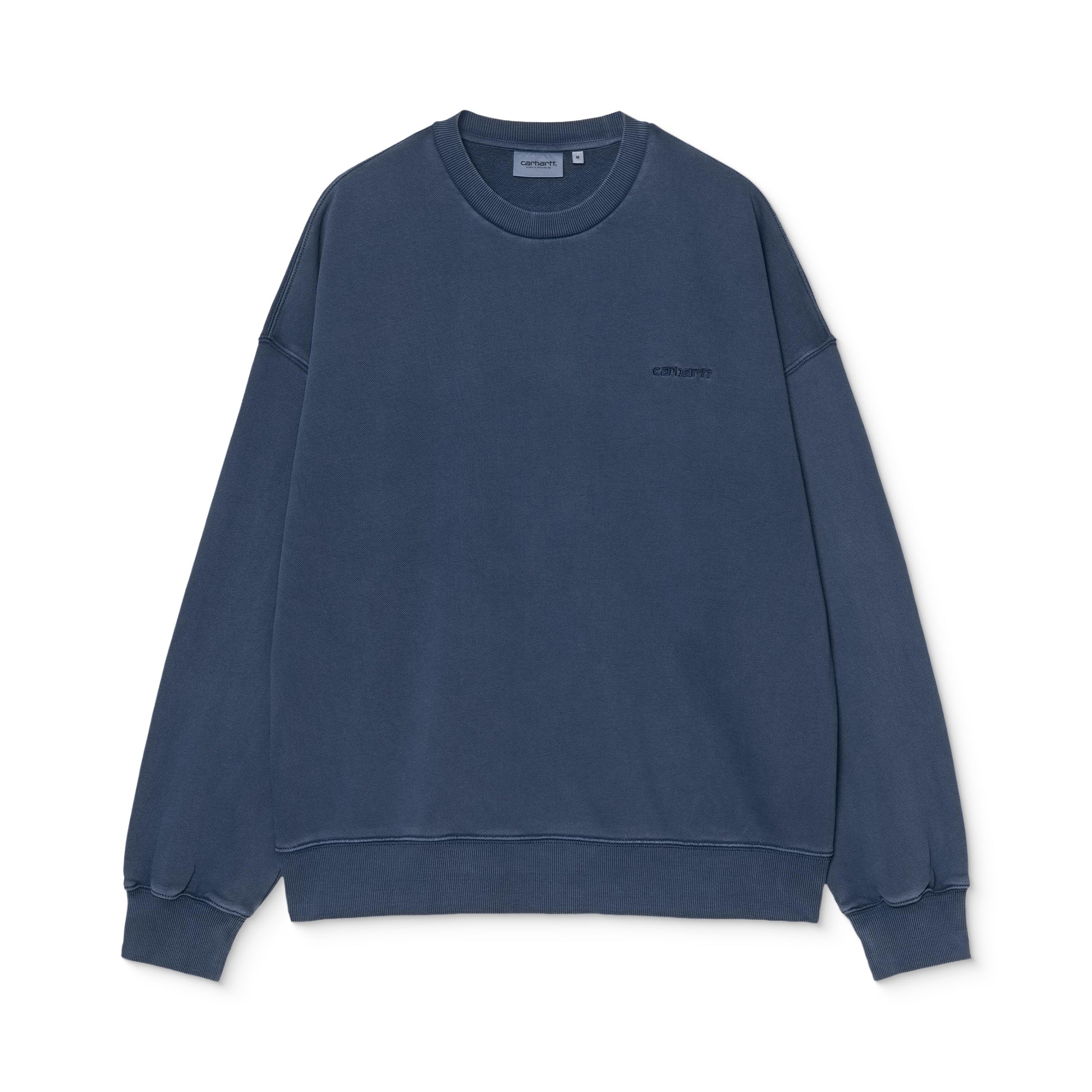 Carhartt WIP Benton Sweat Jupiter garment dyed  - I035436VQGD
