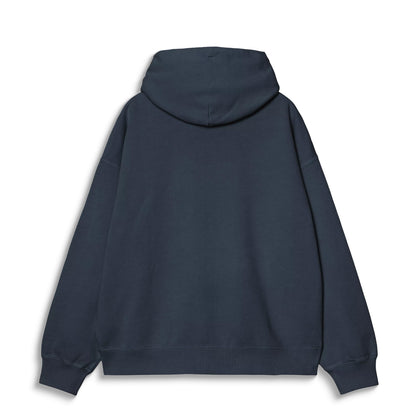 Carhartt WIP Hooded Benton Sweat Jacket Carbon garment dyed  - I0354373IWGD