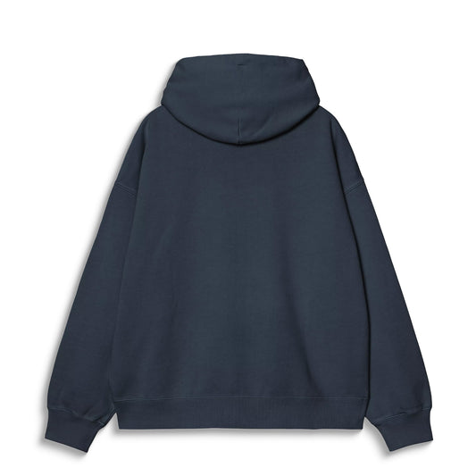 Carhartt WIP Hooded Benton Sweat Jacket Carbon garment dyed  - I0354373IWGD