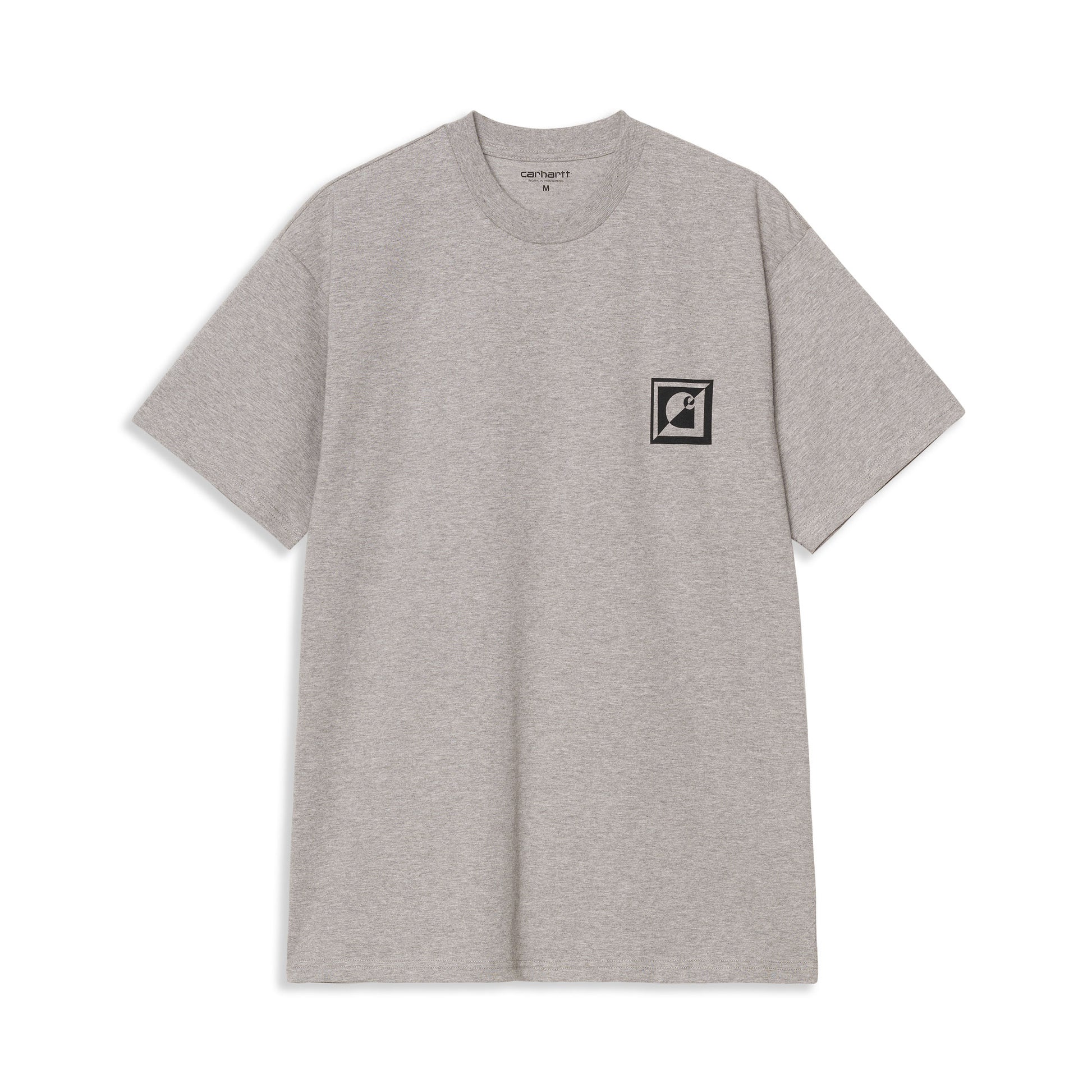 Carhartt WIP S/S C Logo Archive T-Shirt Grey Heather  - I035439V6XX
