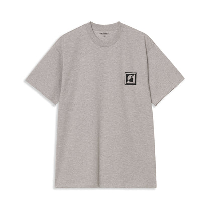 Carhartt WIP S/S C Logo Archive T-Shirt Grey Heather  - I035439V6XX