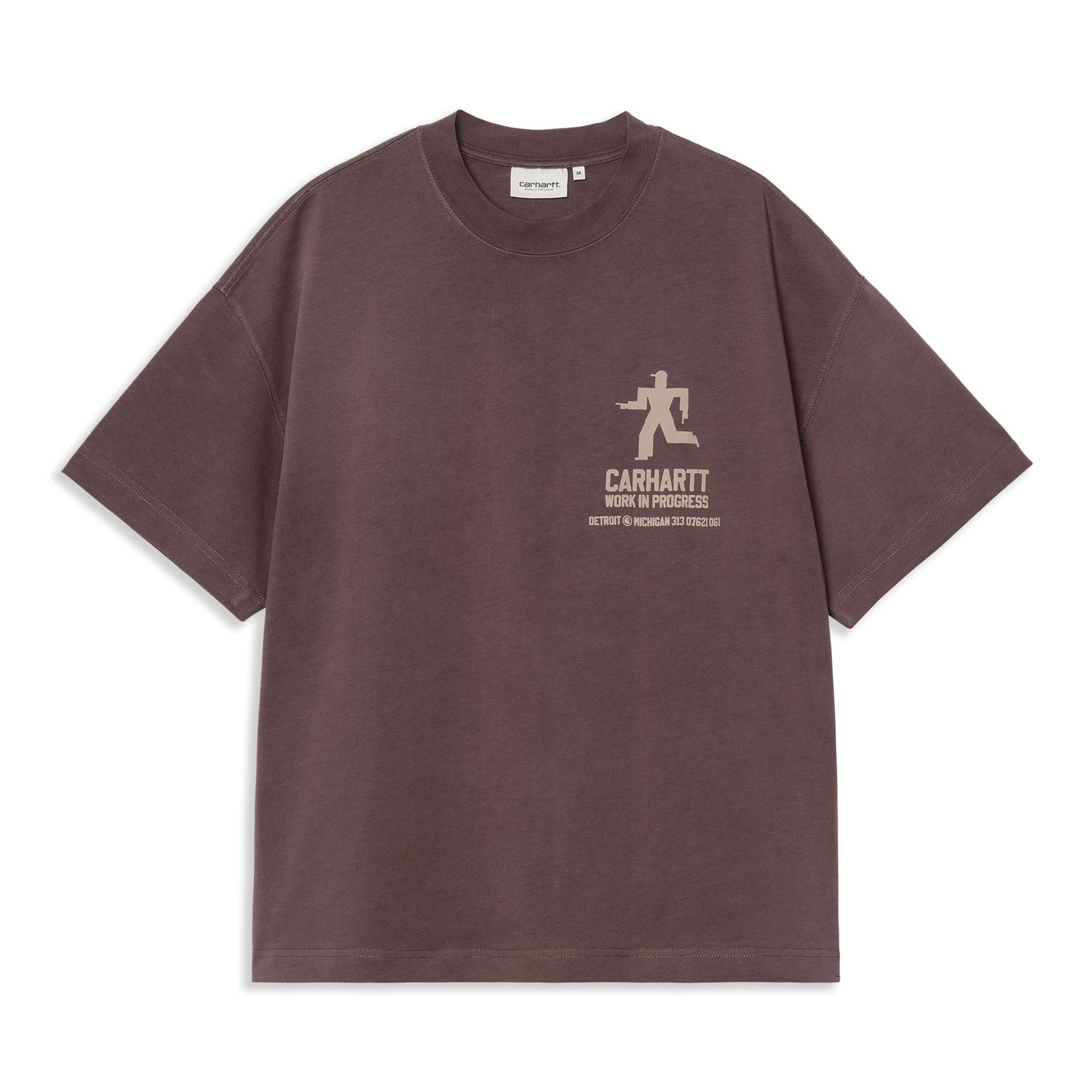 Carhartt WIP S/S Distance T-Shirt Palisander stone dyed