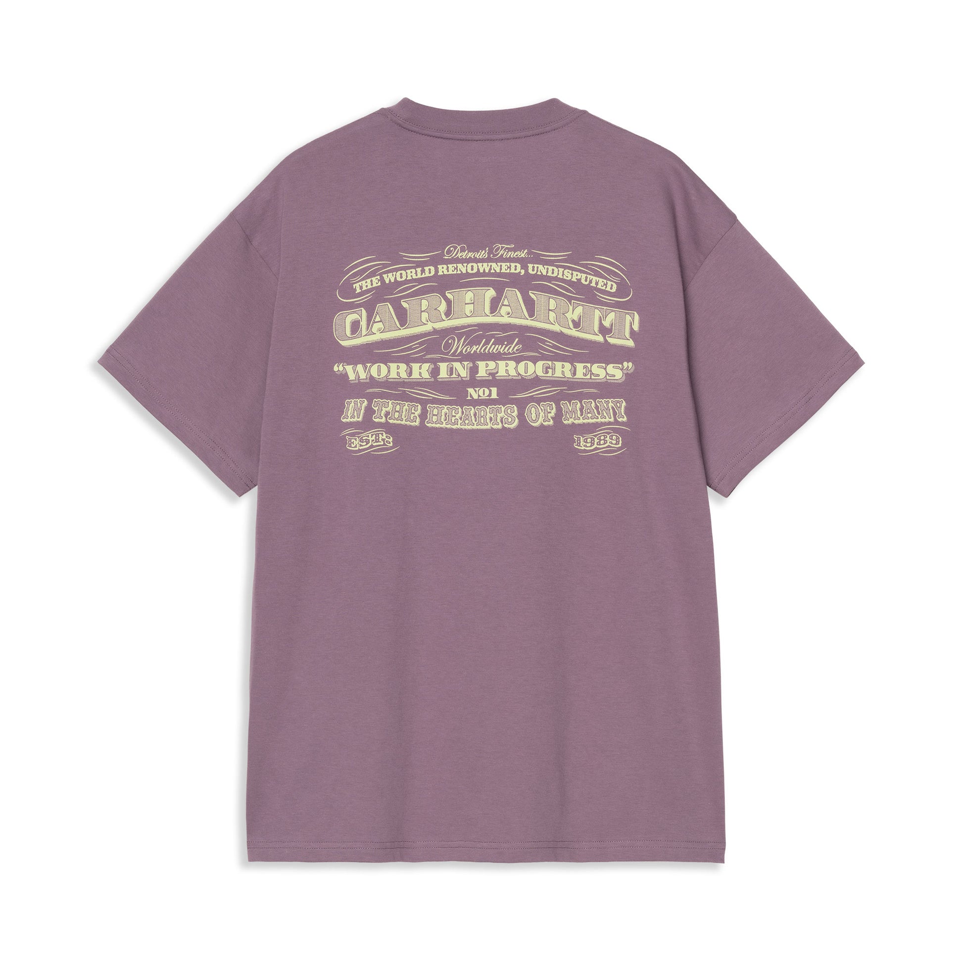 Carhartt WIP S/S 3 One 3 T-Shirt Phlox  - I03550333IXX